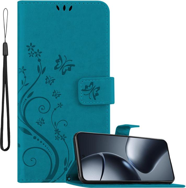 Cadorabo Case for Xiaomi 14T Pro Flower Book (Xiaomi 14T Pro)