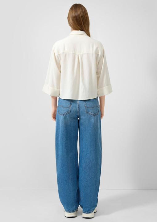 Immagine prodotto s.Oliver Leinenmix Bluse mit dreiviertel Ärmel (32)