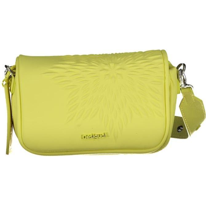 Desigual, Donne, Borsetta, Giallo Polyurethane Women Handbag