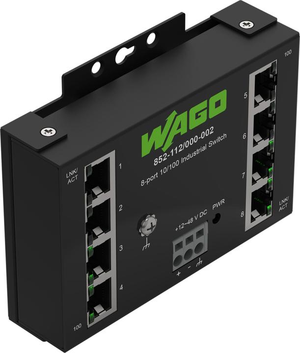 Wago Industrial-ECO-Switch (8 Ports)