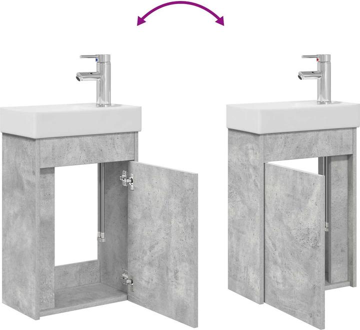 Produktbild vidaXL Badezimmer-Waschtisch (405 mm, 225 mm)