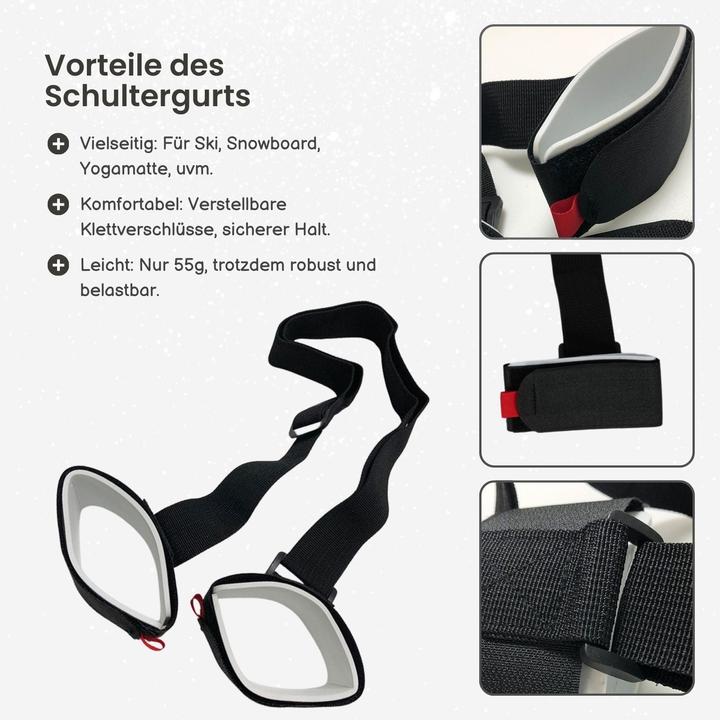 Actual product image Hermex Ski and snowboard shoulder strap (110 cm)