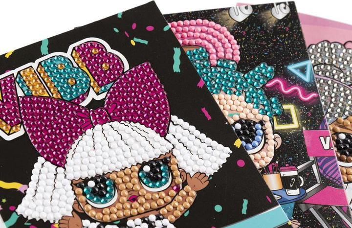 Actual product image Craft Buddy LOL Characters, Card Set 10x15cm Crystal Art