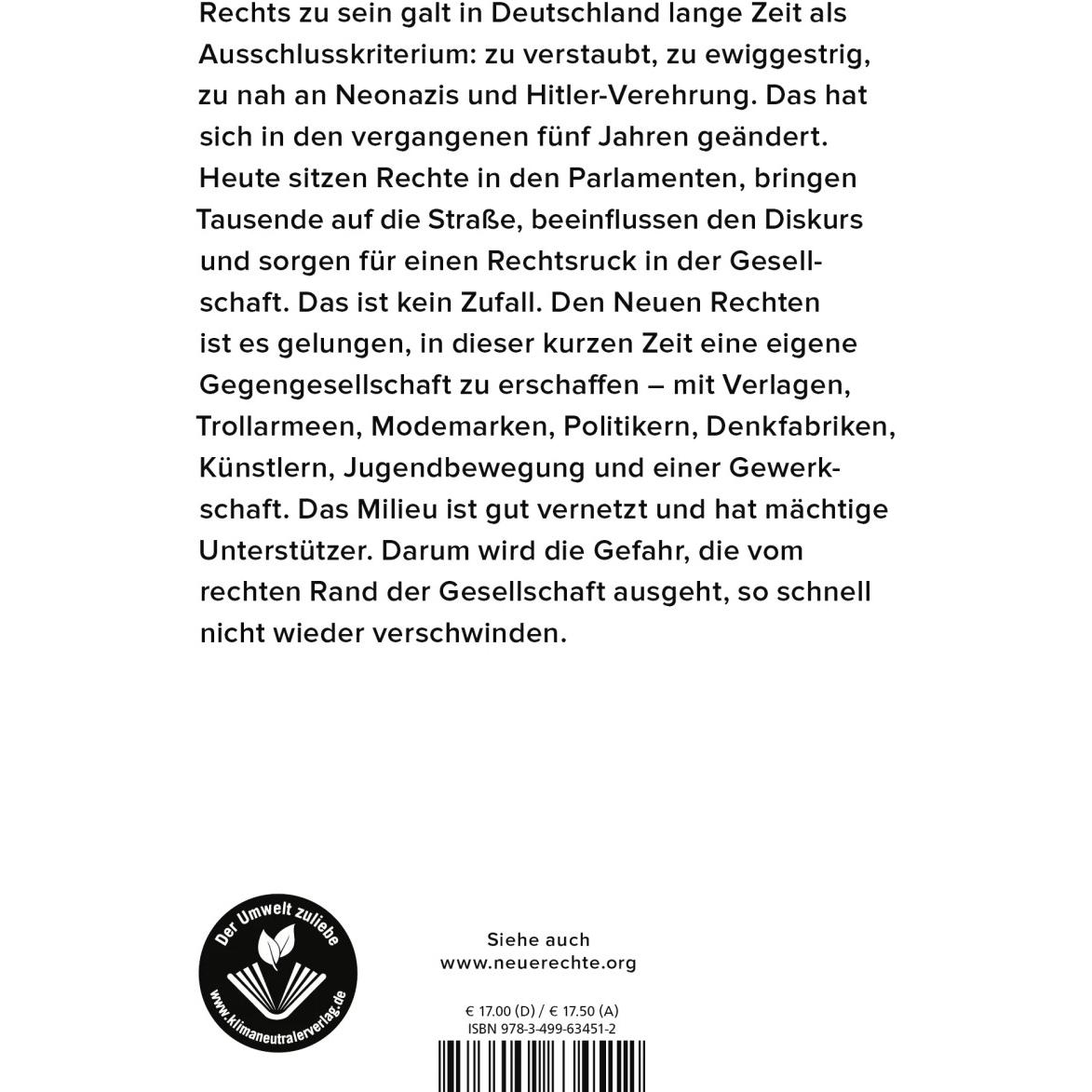 Thumbnail - Das Netzwerk der neuen Rechten, Fachbücher von Christian Fuchs