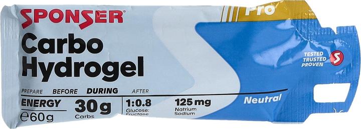 Image du produit Sponser Carbo Hydrogel (Neutre, 20 pcs, 1360 g)