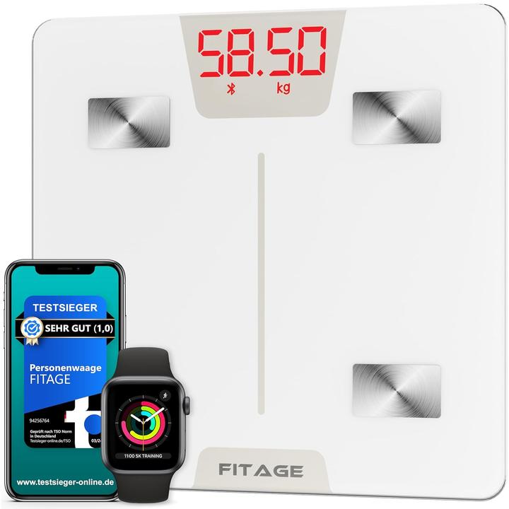 Immagine prodotto Fitage Körperanalysewaage (180 kg)