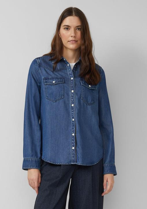 Immagine prodotto s.Oliver Bluse Denimshirt mit seidigem Touch (34)