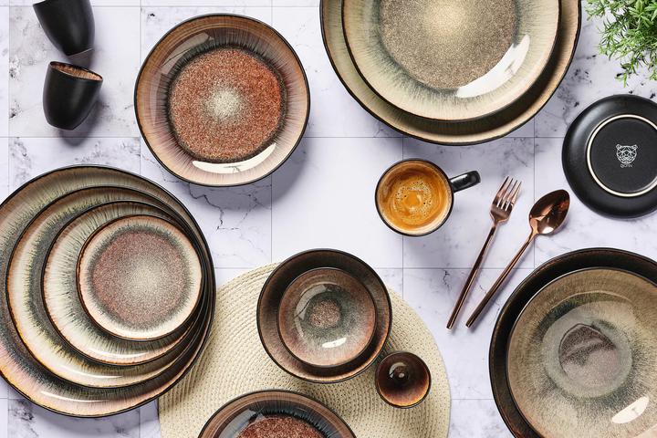 Actual product image Björn Geschirr-Set IRIS (48 pcs.)