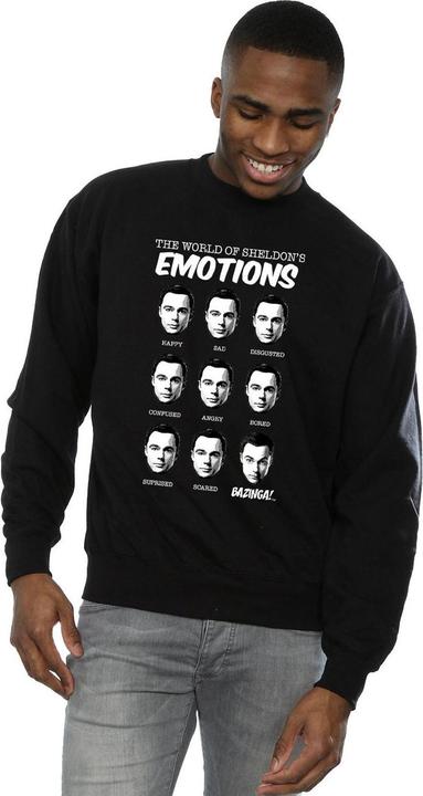 Immagine prodotto Dam Felpa uomo Sheldon Emotions in cotone (XXL)