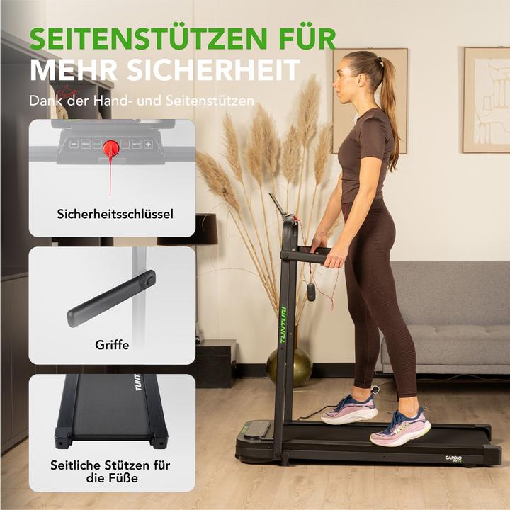 Image du produit Tunturi Tapis de marche Cardio Fit Tapis de course T5