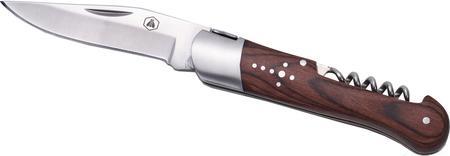 Immagine prodotto Laguiole Coltello Da Caccia E Cavatappi, Custodia In Pelle Di Palissandro