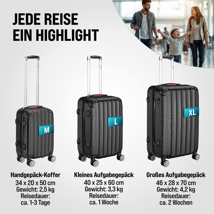 Actual product image Monzana Hard case with accessories set of 3