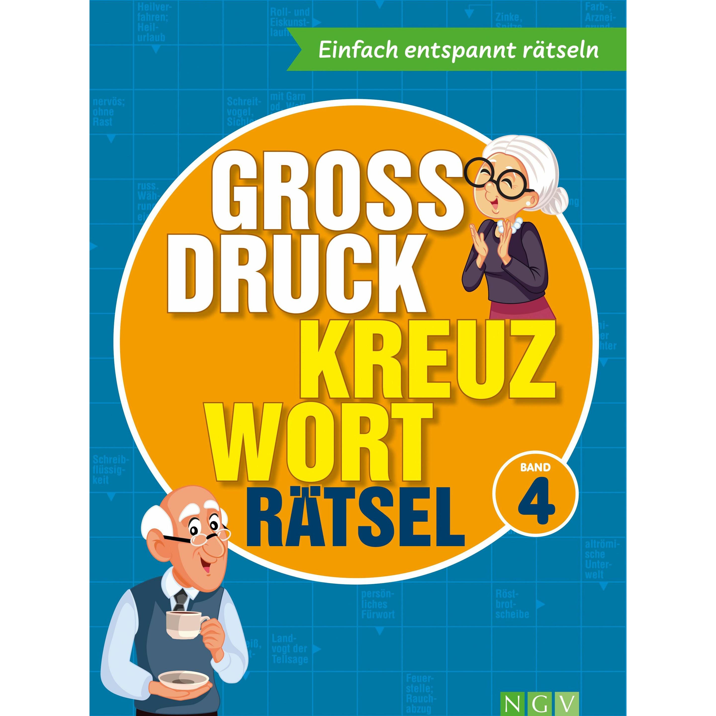 Grossdruck Kreuzworträtsel - Band 4, Kinderbücher