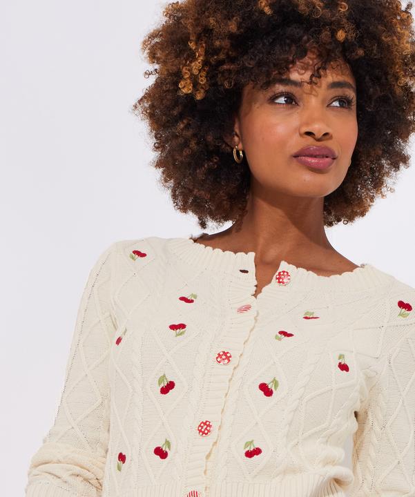 Image du produit Joe Browns Cherry Cable Knit Cardigan (38)