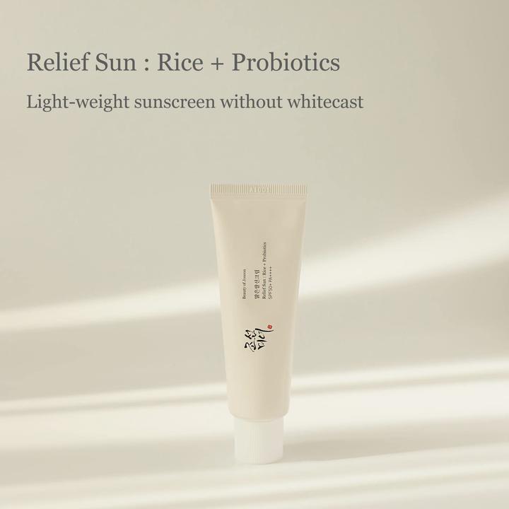 Produktbild Beauty of Joseon Relief Sun Rice Probiotics (Sonnencreme Gesicht, SPF 50+, 50 ml, 0.05 g)