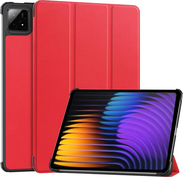 Lobwerk 2in1 Set Tasche + Glas für Xiaomi Mi Pad 7 11.2 Zoll Tasche Cover Schutz Folie Sleep and Wake (Xiaomi Pad 7)