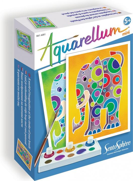 Sentosphere aquarellum mini elephants