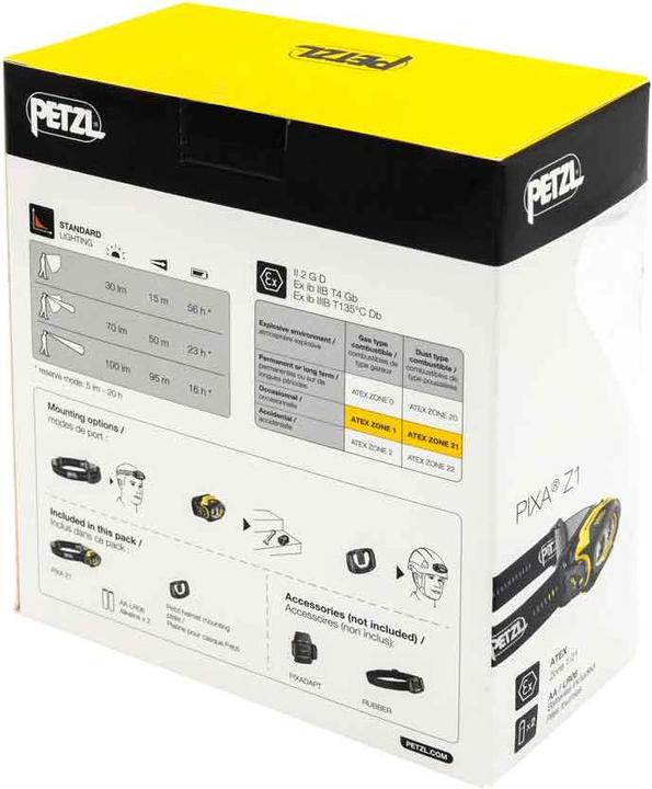 Actual product image Petzl LED Headlamp PIXA Z1 (100 lm)
