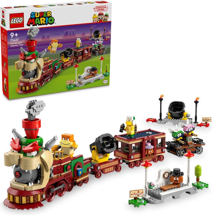 Actual product image LEGO The Bowser express train (71437, LEGO Super Mario)