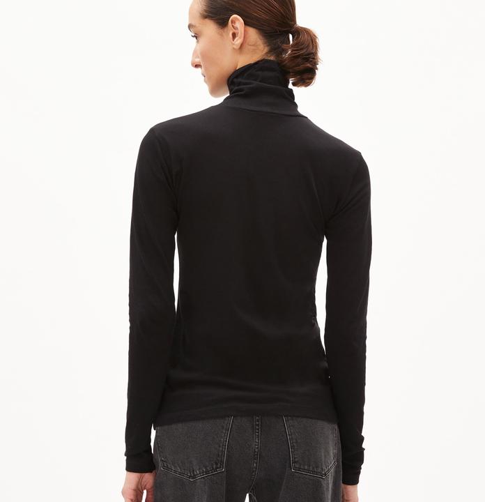 Produktbild Armedangels Graziliaa Soft T-Shirt Long Sleeve Black (XL)