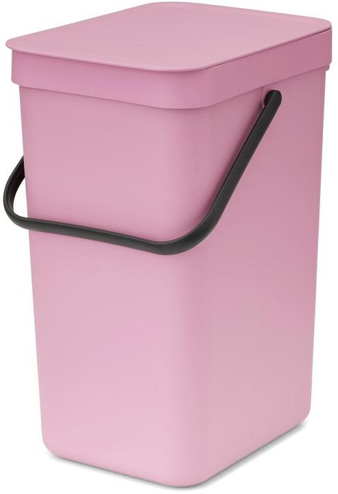 Actual product image Brabantia Recyclingbehälter Sort & Go 12 l, Rosa (12 l)