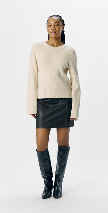 Produktbild Object Schleifenverzierter Strickpullover (M)