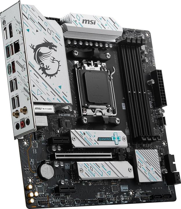 Image du produit MSI AM5 B650M GAMING PLUS WIFI M-ATX (AM5, AMD B650, mATX)