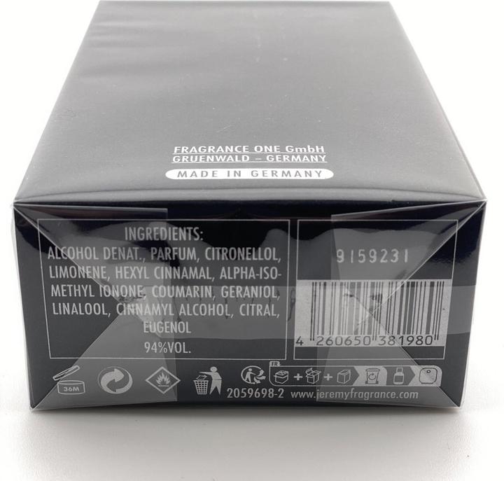 Immagine prodotto Fragrance One Maschile (Eau de parfum, 100 ml)