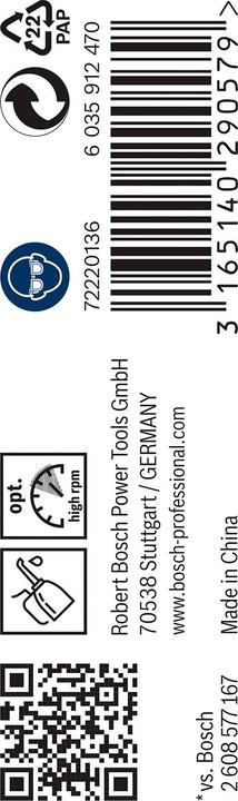 Immagine prodotto Bosch Professional Zubehör Trapano PRO Metal HSS-G, 3,3 x 36 x 65 mm (3,3 mm)