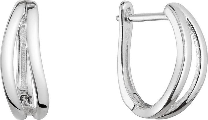 Immagine prodotto Evolution Group - Delicate hoop earrings made of silver 61018 (Argento)