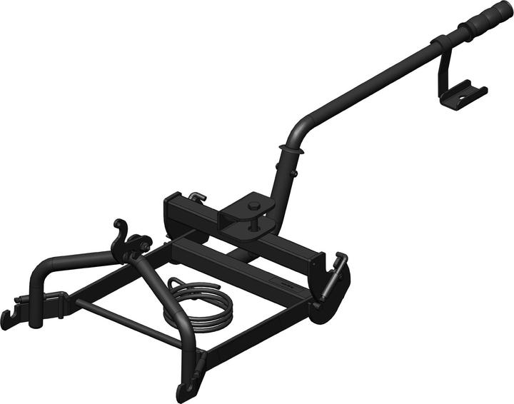 Actual product image BERG John Deere lifting device front to pedal go-kart