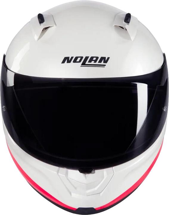 Produktbild Nolan N60-6 Sport Verniciatura Speciale N-Com Integralhelm Schwarz / Weiss / Rot L (L)