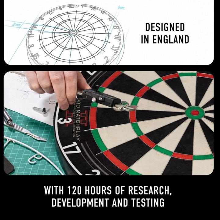 Produktbild Harrows Pro Matchplay 2 Bristle