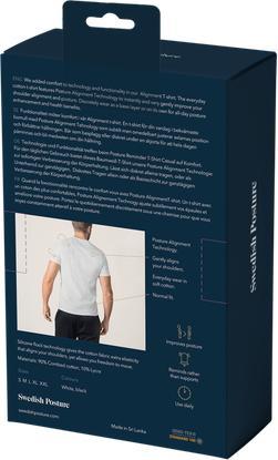 Image du produit Swedish Posture T-shirt en coton d'Alignement de Posture (XL)