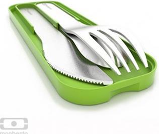 Produktbild Monbento MB Pocket Besteckset grün