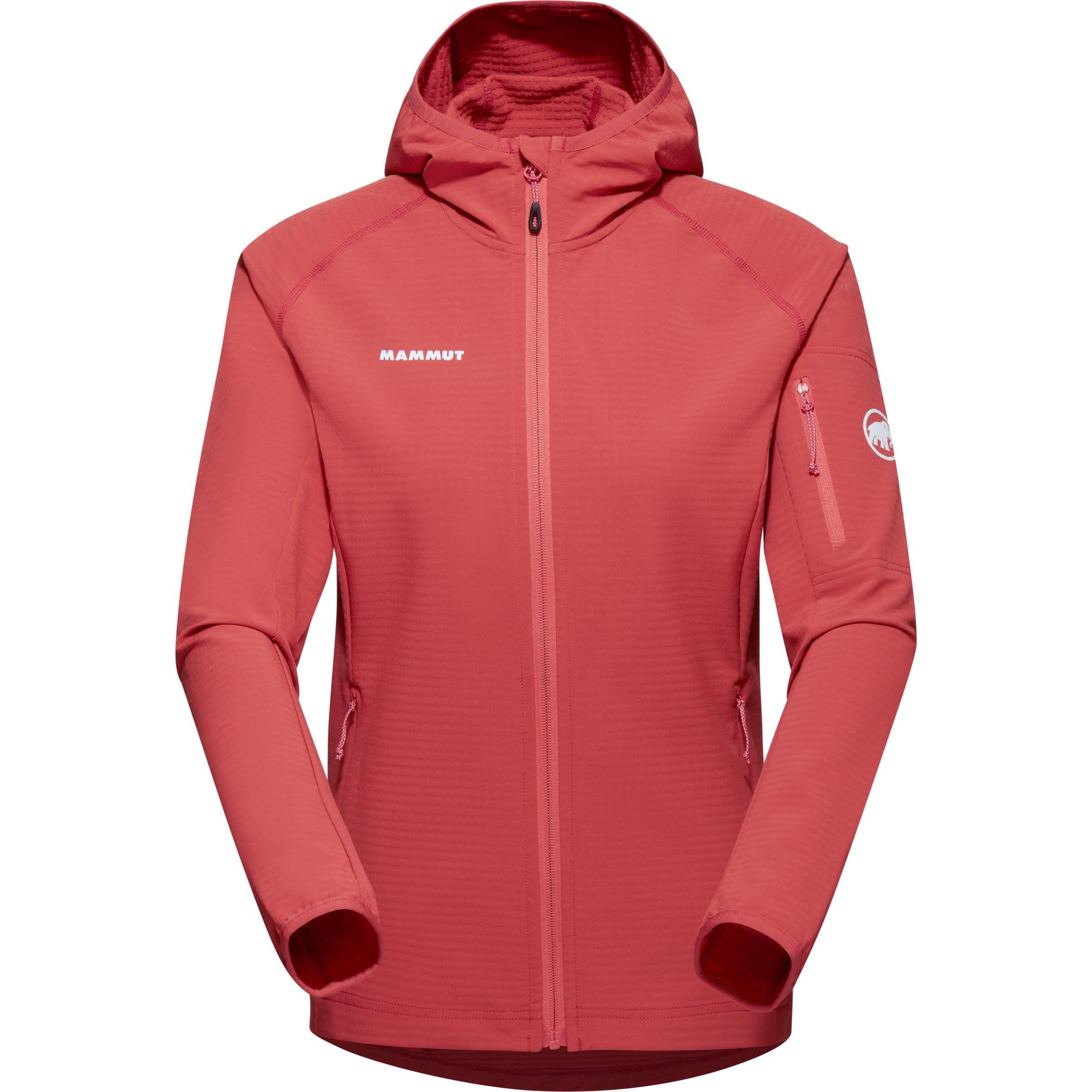Mammut, Damen, Jacke, Women's Madris Light ML Hooded Jacket (XS), Rot, XS