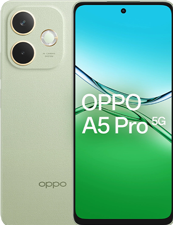 Actual product image OPPO A5 Pro 5G 256GB 8GB Olive Green (256 GB, Olive Green, 6.67", 50 Mpx, 5G)