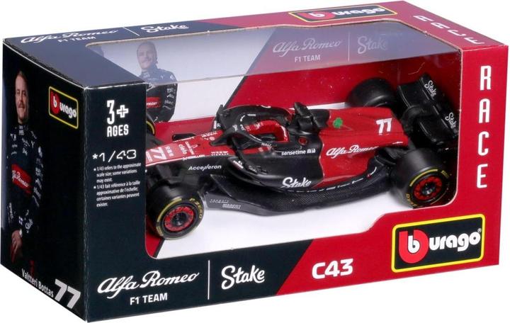 Actual product image Bburago Alfa Romeo F1