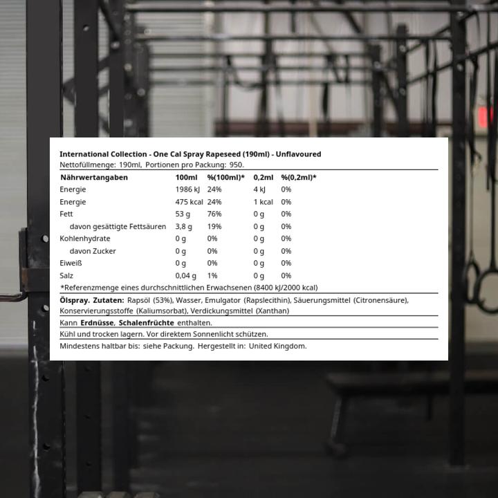 Image du produit International Collection Spray de cuisson (190 ml)