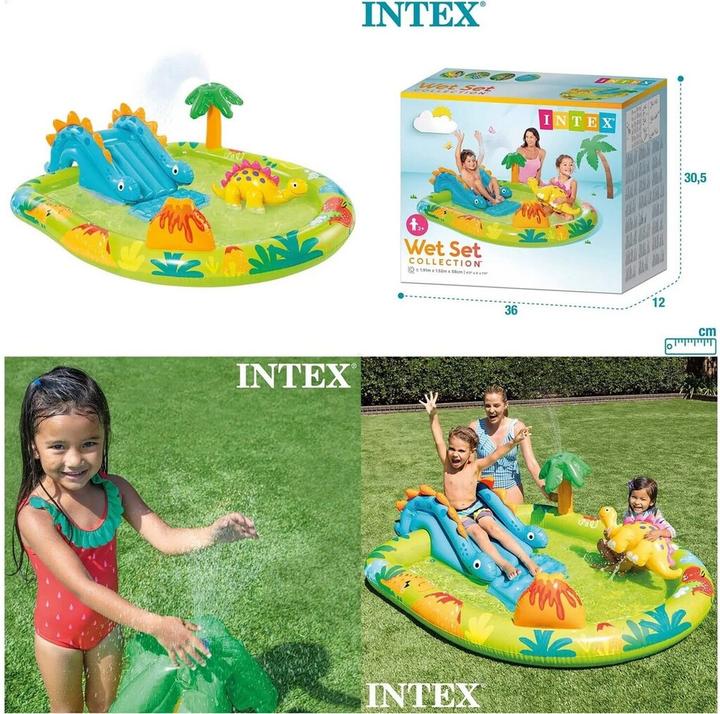 Actual product image Intex Dino playground