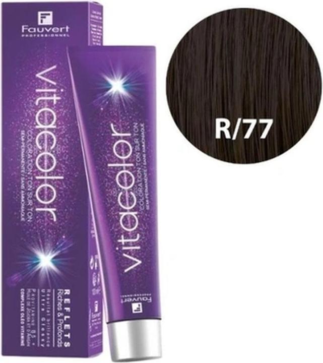 Produktbild Fauvert Professionnel Fauvert Vitacolor Gloss R/77 - Deep Brown (Deep Brown)