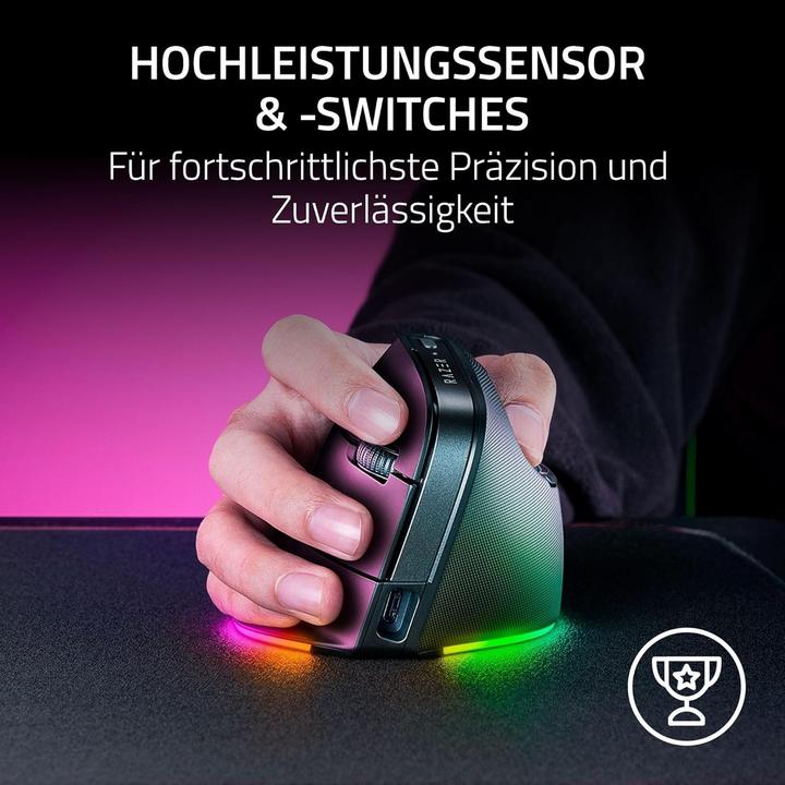 Actual product image Razer Pro Click V2 Vertical Edition (Cable, Wireless)