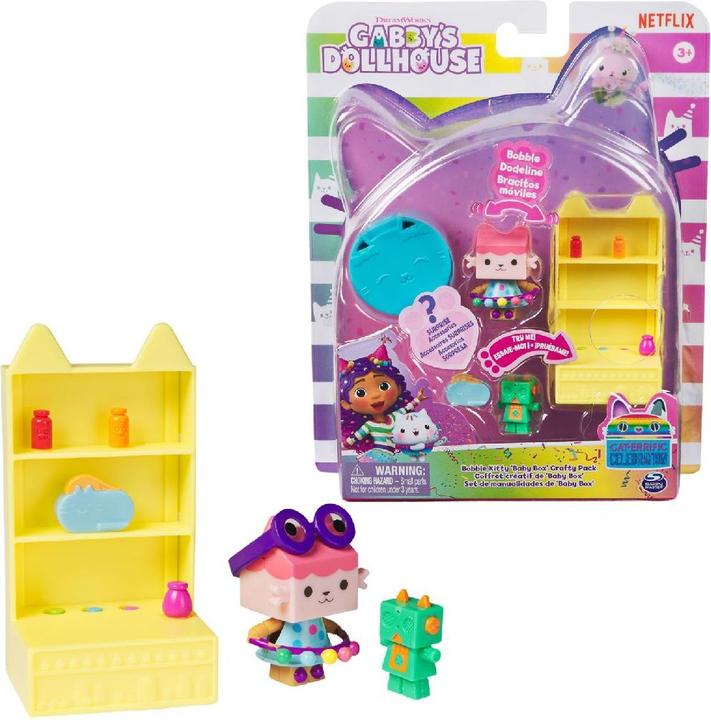Produktbild Gabby's Dollhouse Bobble Kitty Pack - Baby Box (6070093)