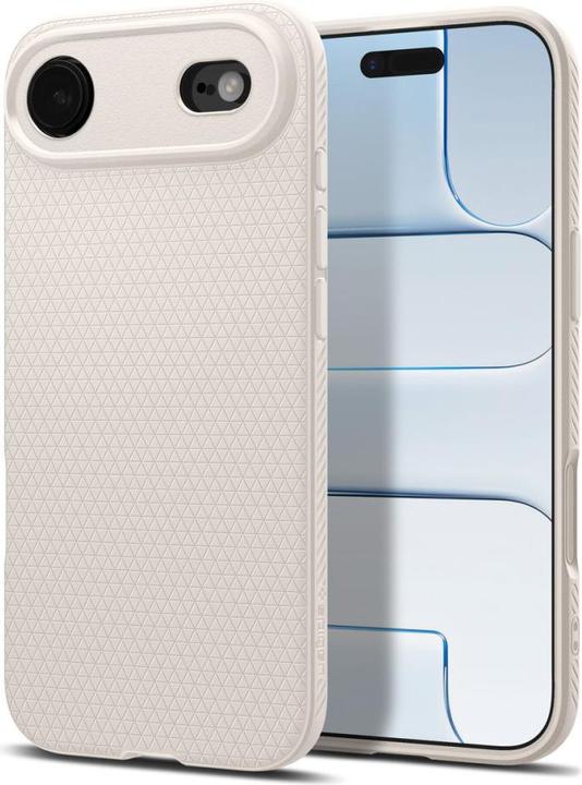 Actual product image Spigen - Liquid Air - iPhone 17 Air - Natural Titanium (Apple iPhone 17)