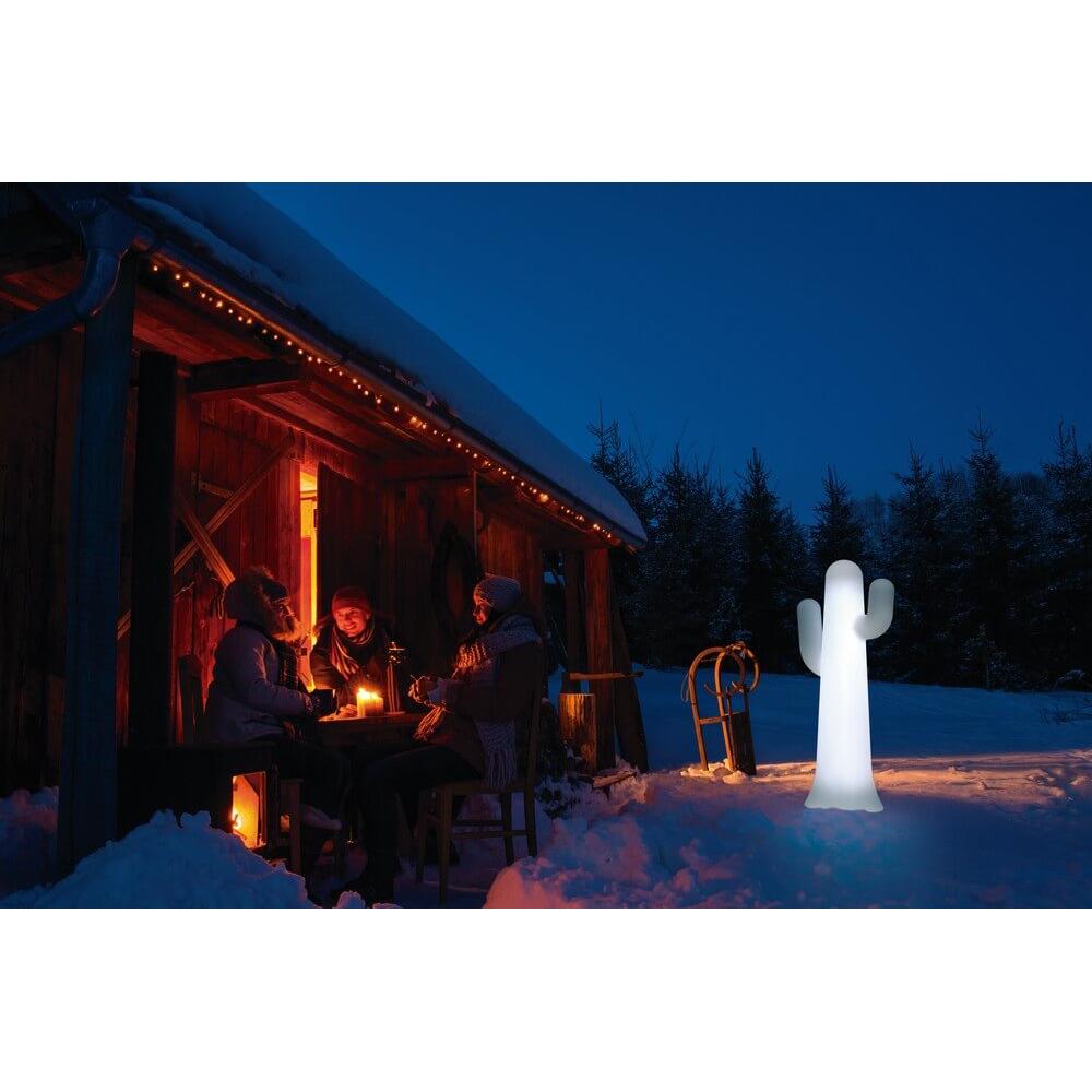 Newgarden, Gartenbeleuchtung, PANCHO 140 LED Stehleuchte RGB Kaktus 140cm + Akku, Controller Innen & Aussen IP65 (IP65)