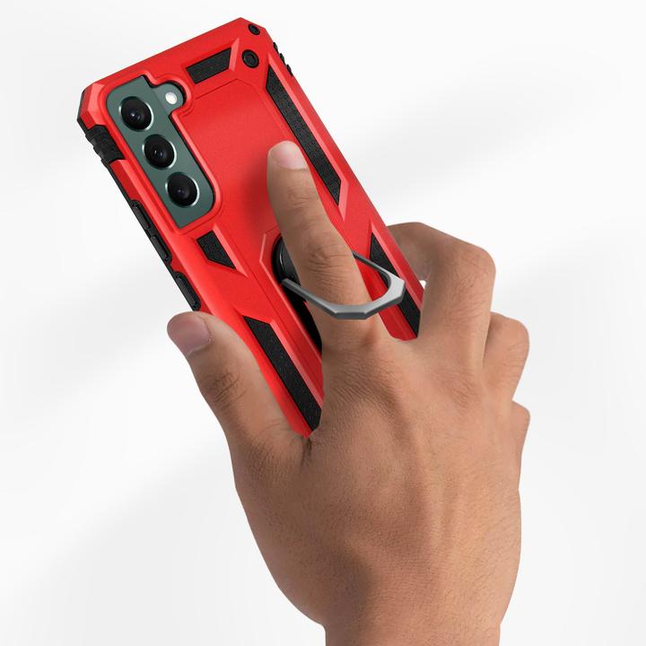 Actual product image Avizar Hybrid Protective Cover with Ring Holder Series (Samsung Galaxy S22+)