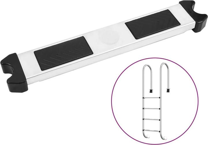 Actual product image vidaXL Sprosse Pool Leiter