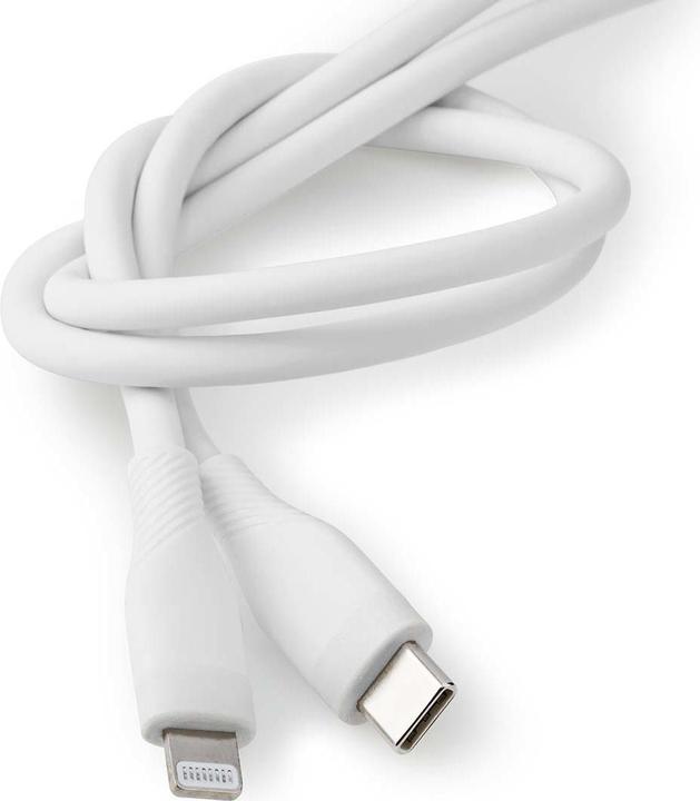Actual product image Nedis Lightning Cable | USB 2.0 | Apple Lightning 8-Pin | USB-C™ Plug | 480 Mbps | Nickel-plated | 1 (1.50 m, USB 2.0, 27 W)