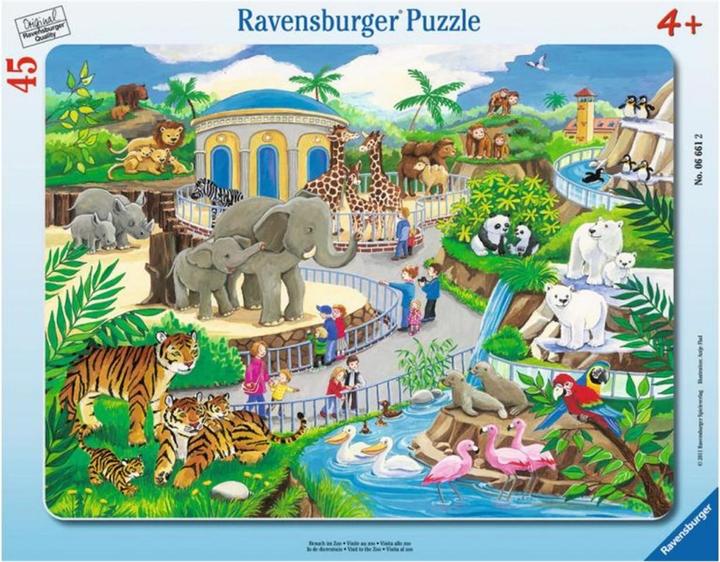 Ravensburger Visita allo zoo (45 pezzi)