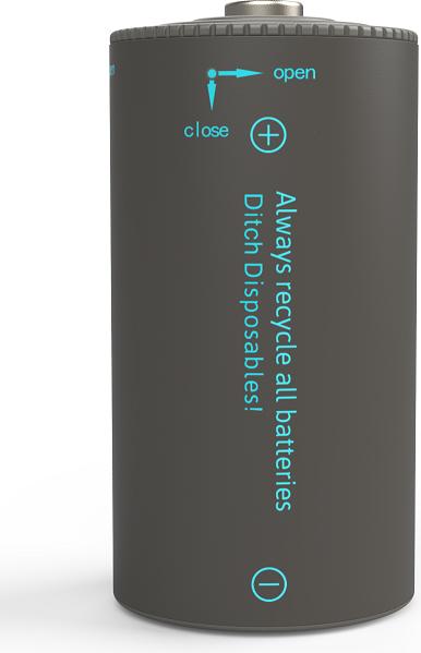 Productafbeelding Pale Blue Batterij C (2 Pcs., C, 2800 mAh)